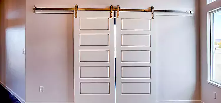 Glass Barn Door with Installation Hardware Kit Oakland Park